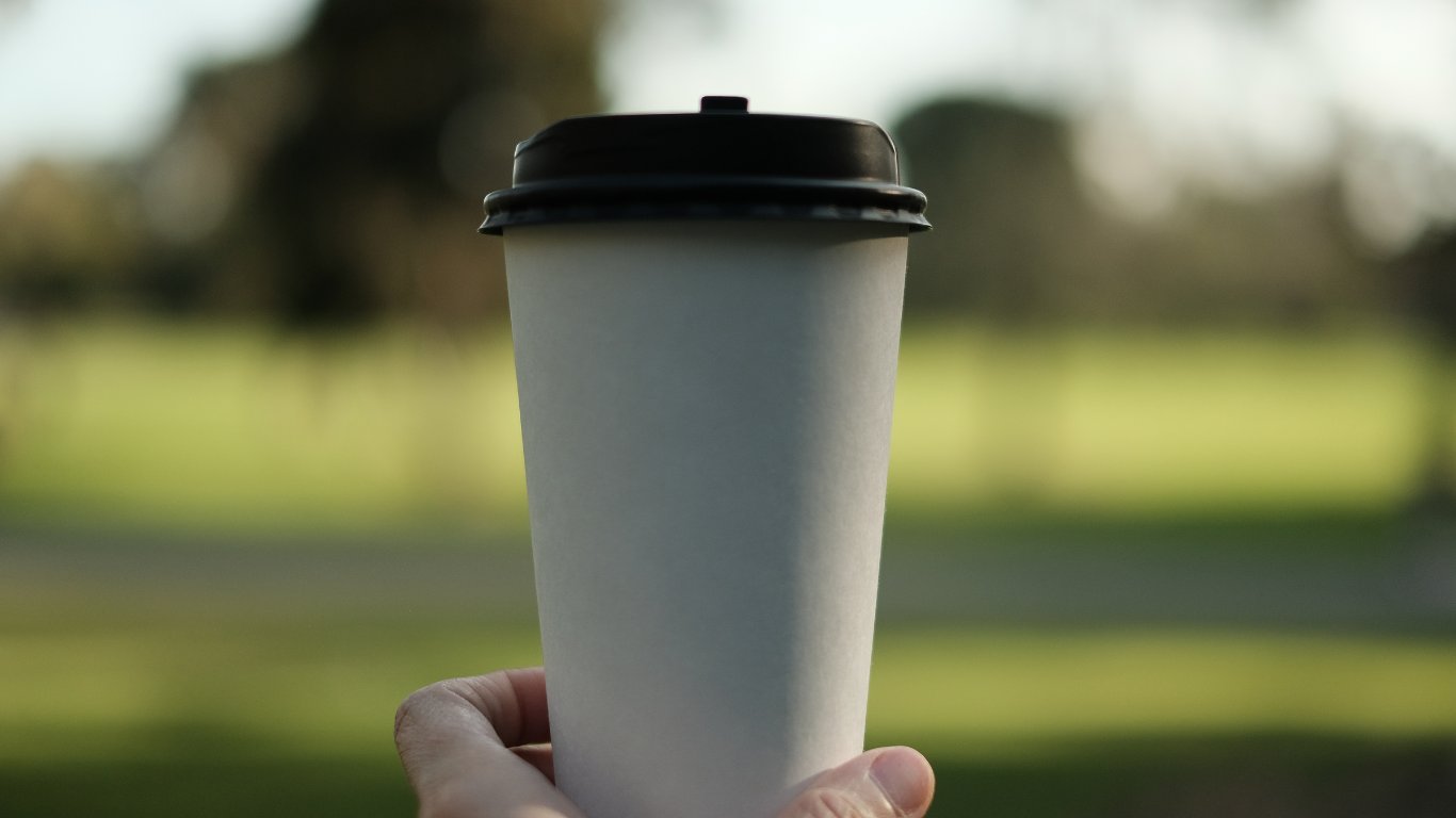 OrangeBio Biodegradable and Compostable Hot Cups and Lids