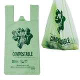 Shopping Bags | 500 Count | 12 Lbs Capacity | Smail Size | Green |8" x 5" x 16.5"