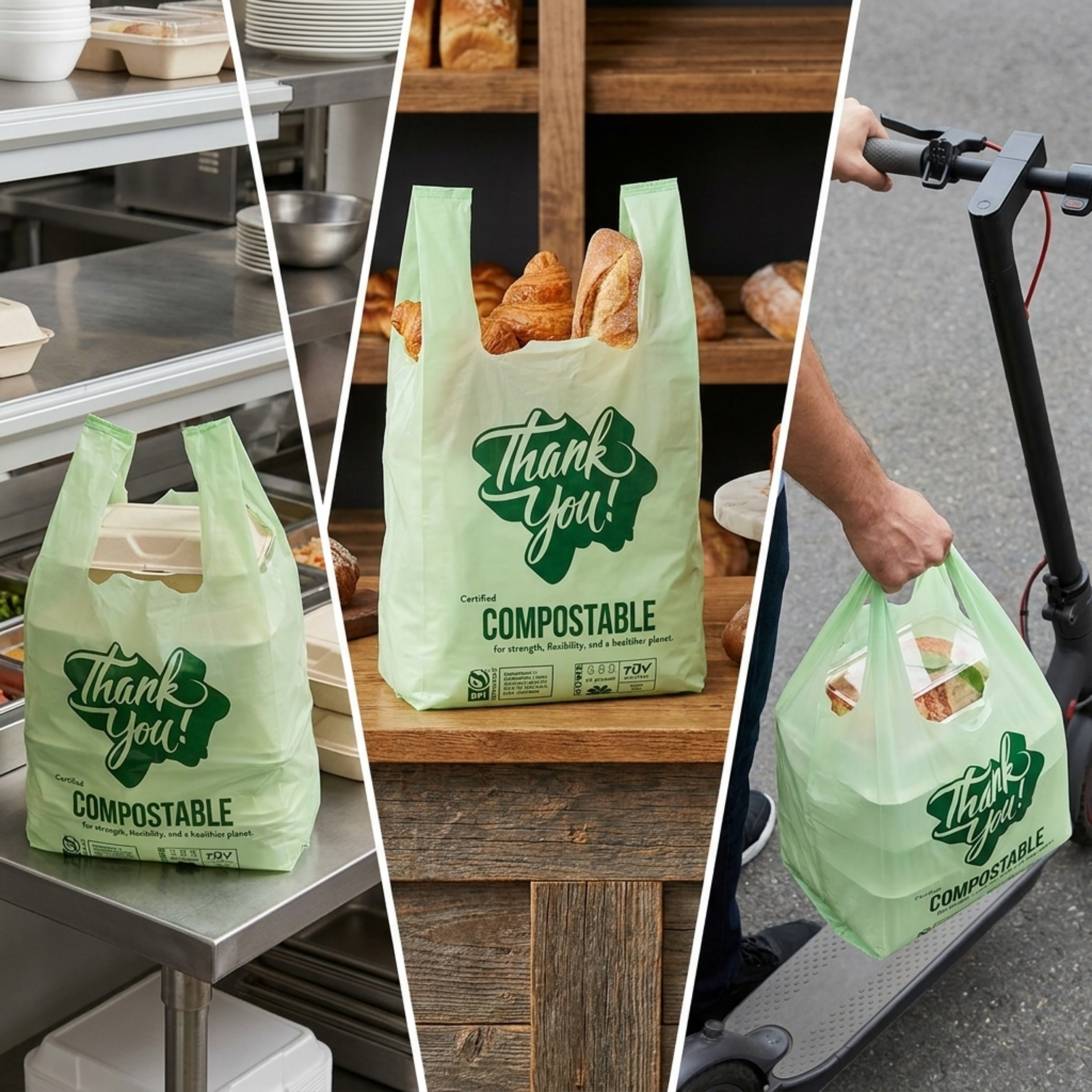 Compostable Shopping Bags