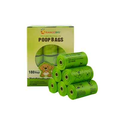 Pet Waste Bags, 180 Count, 12 Refill Rolls