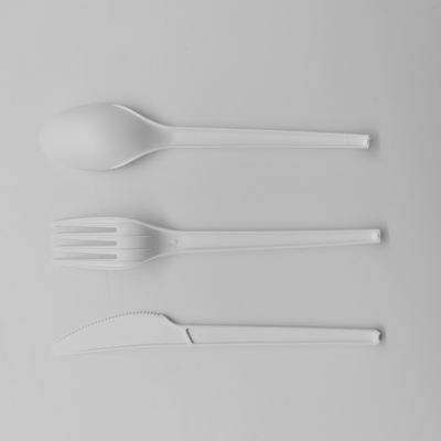 OrangeBio Disposable Compostable Assorted Cutlery, 24 Count