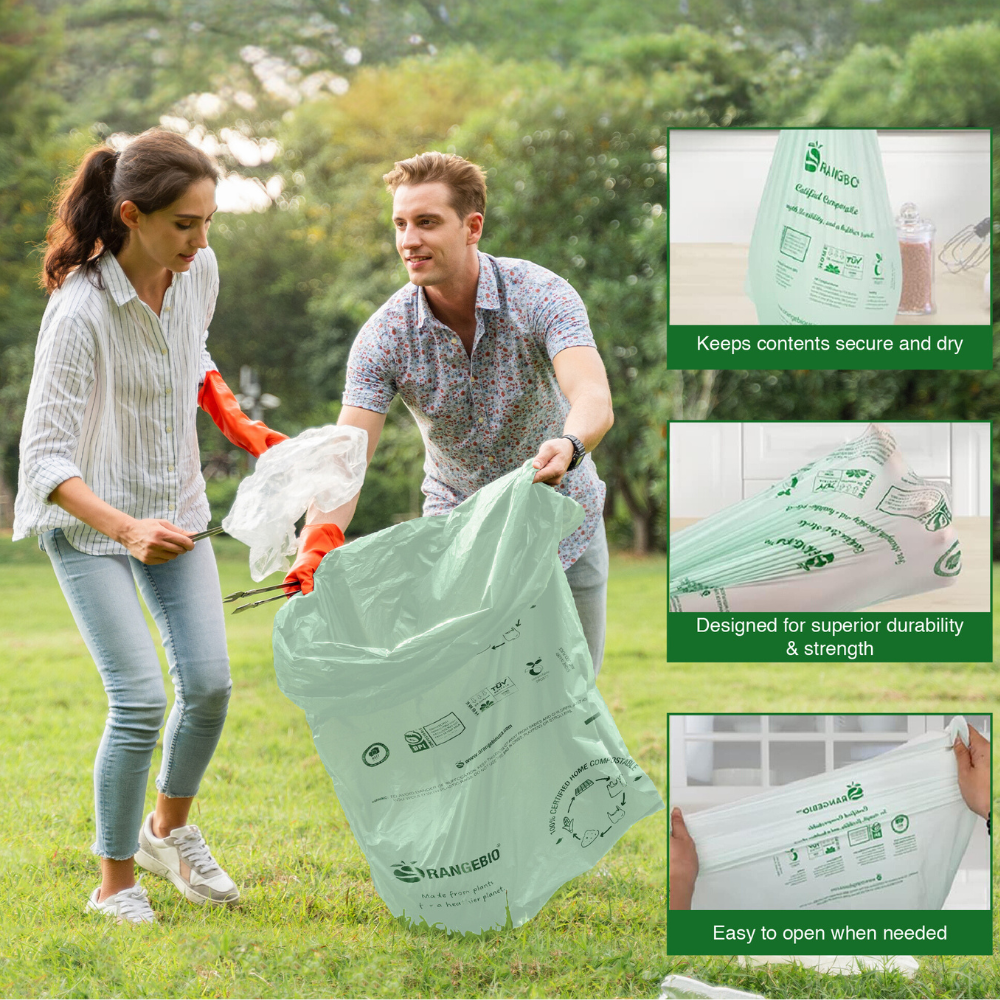 33 Gallon Compostable Lawn & Leaf Waste Bags