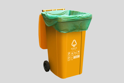 OrangeBio 33 Gallon Compostable Lawn & Leaf Waste Bags