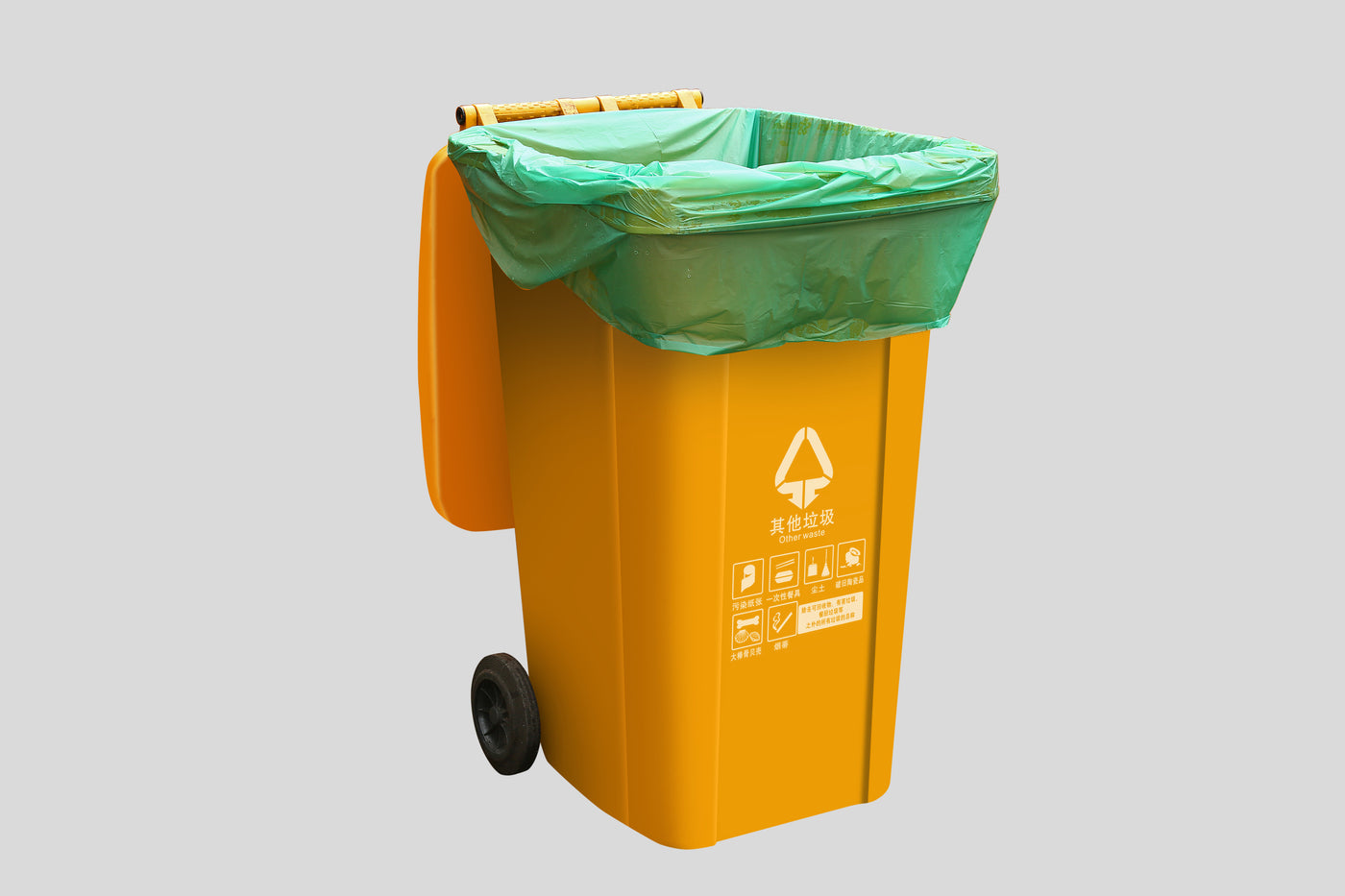 OrangeBio 65 Gallon Compostable Lawn & Leaf Waste Bags